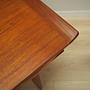 Vintage Coffee Table Teak Brown 1970s 10