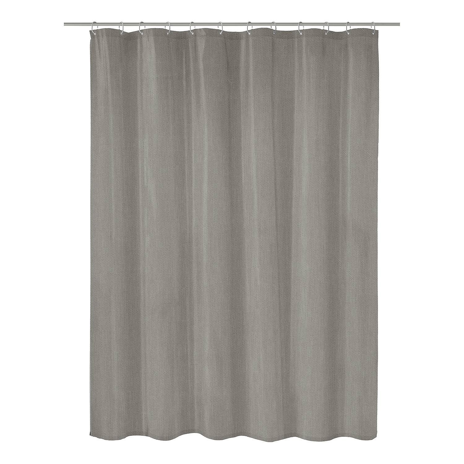 Duschvorhang Cotti Polyester / Baumwolle Anthrazit 0