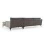 Astha Ecksofa Récamiere Rechts Danny Steel Grey 4