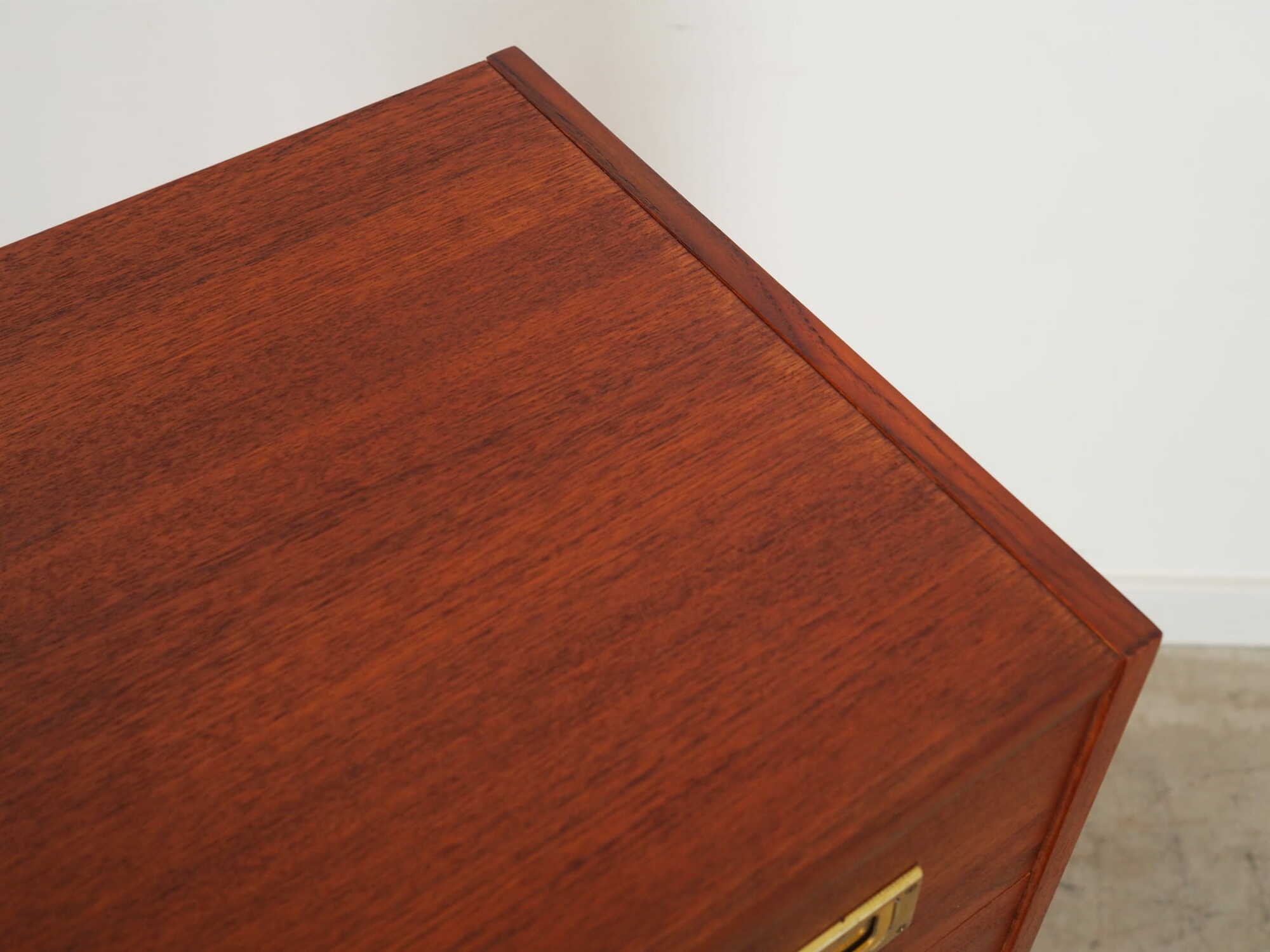 Vintage Chest of Drawers Teak Wood Brown 1960s 5