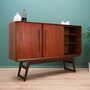 Vintage Highboard Teakholz Braun 1960er Jahre 4