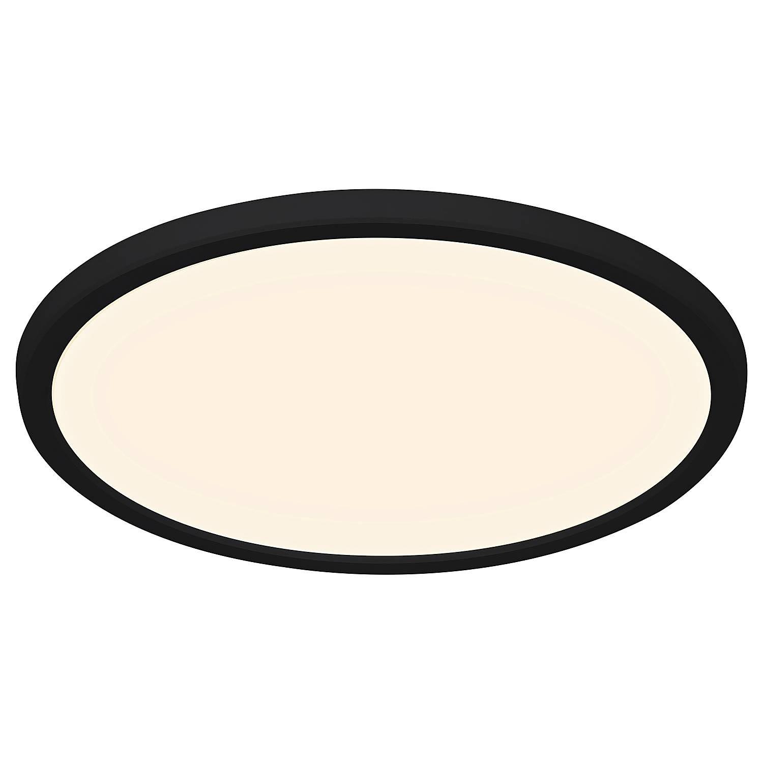 1-Flammig Deckenleuchte Oja 29 IP20 PVC Schwarz 1