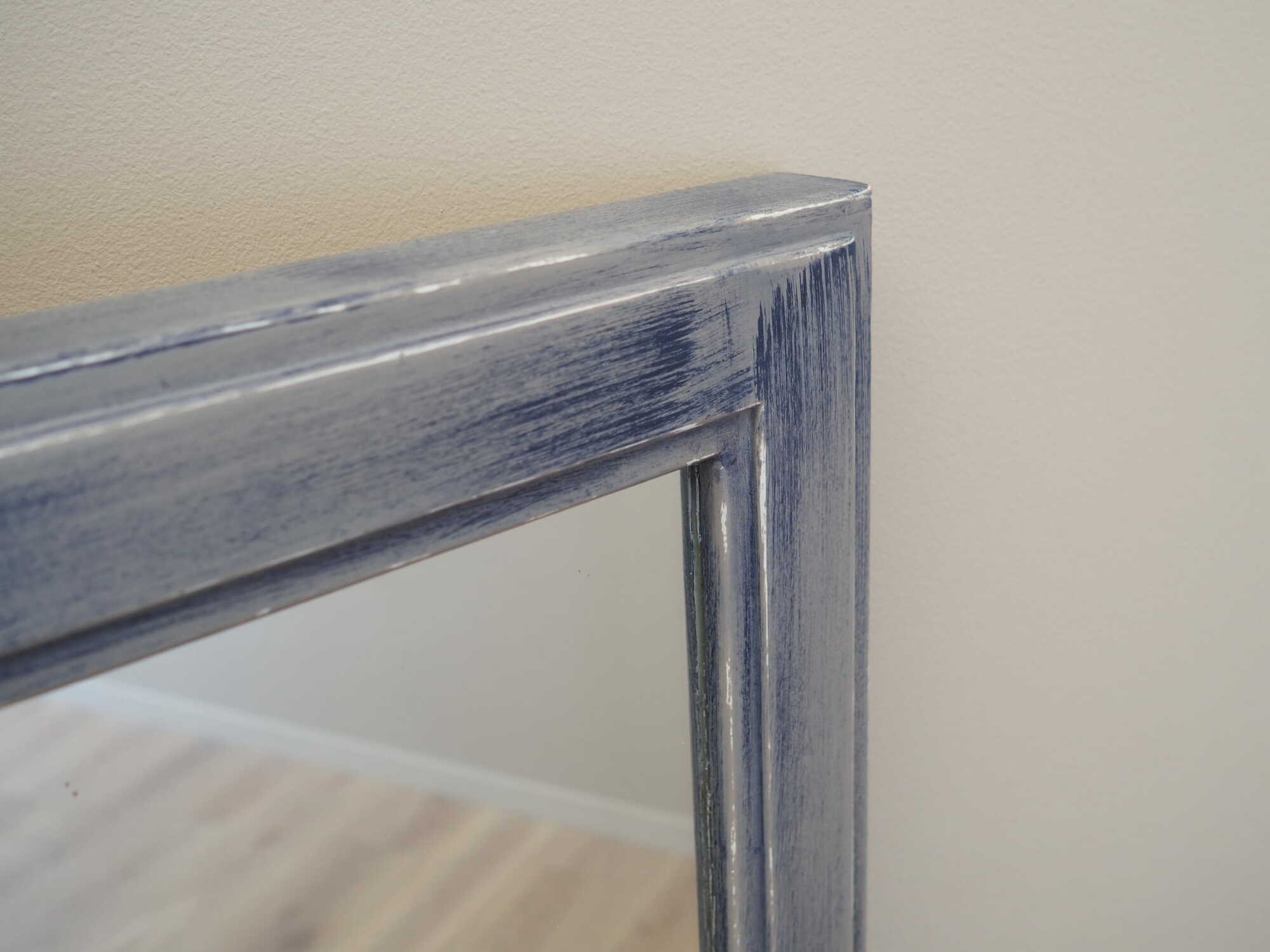 Vintage Mirror Beechwood Grey 1960s 4