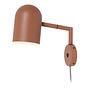 1-Flammig Wandleuchte Marseille Eisen Terracotta 2