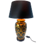 Tischlampe mit Steingutfuß Keramik 0
