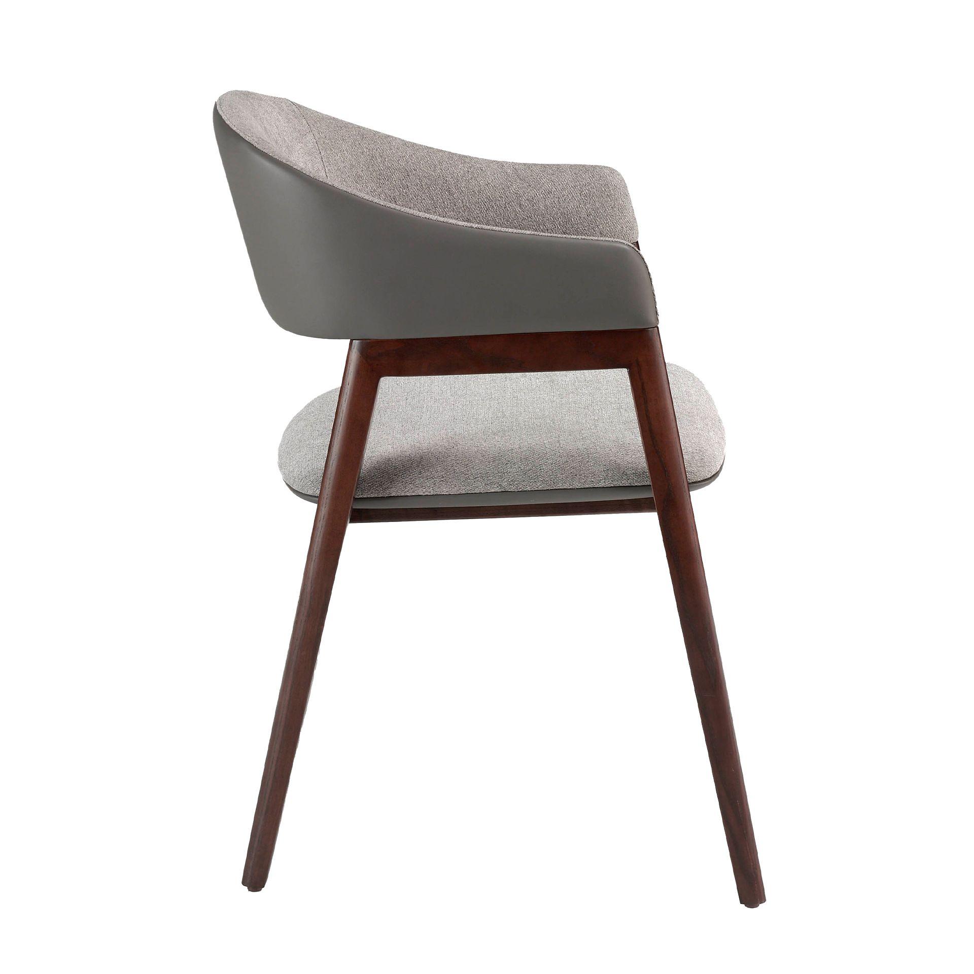 Armchair Faux Leather Grey 5