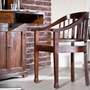 Esszimmerstuhl Mangoholz Akazienholz Braun 5