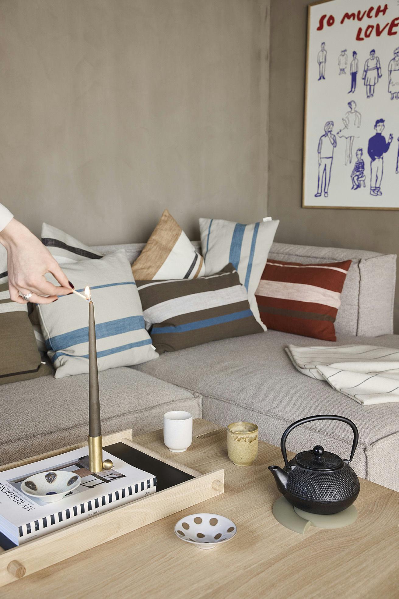 Nautilus Untersetzer Silikon Olivgrün 2