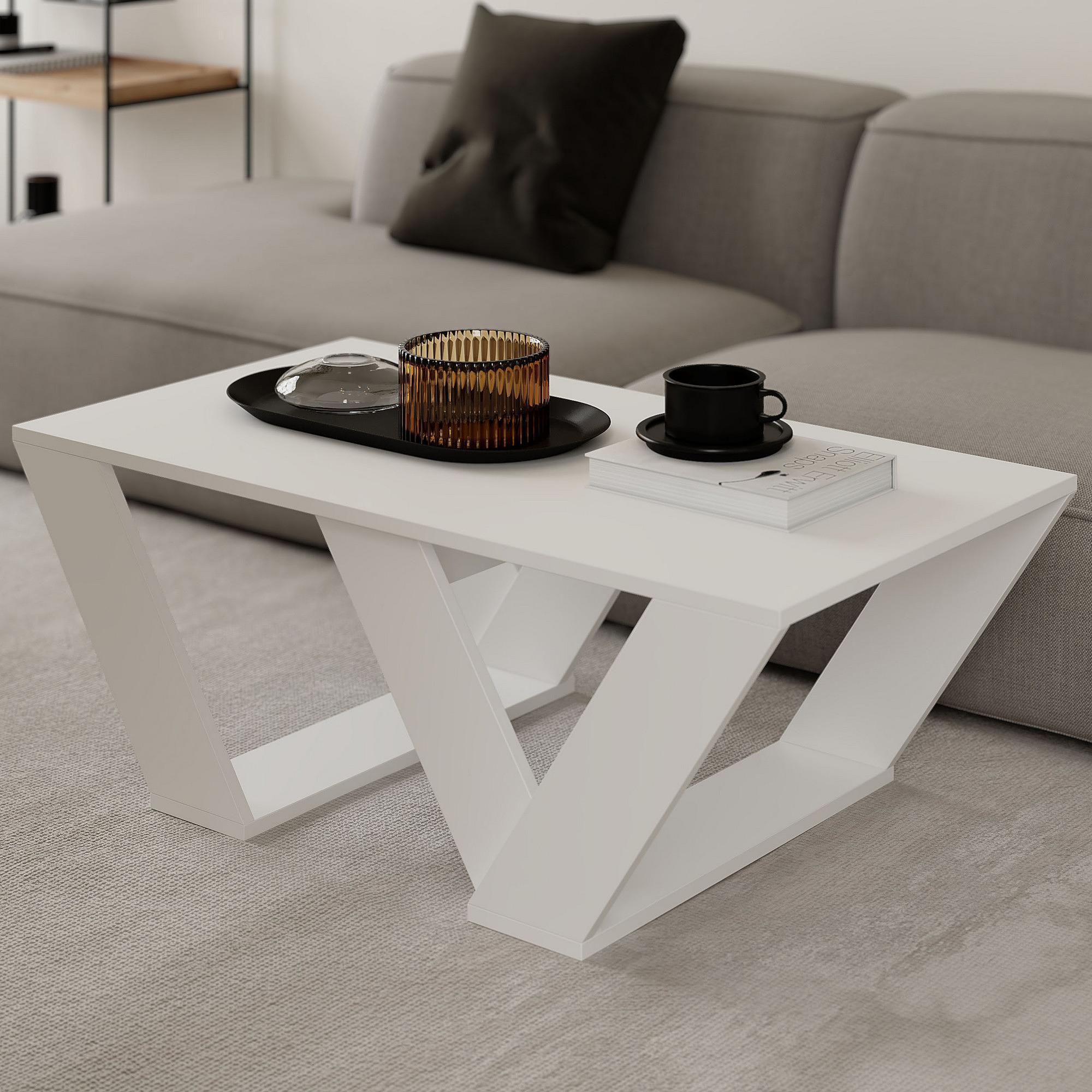 Pipra Coffee Table White 1