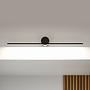 LED Wall Lamp Sava Aluminum Black 0
