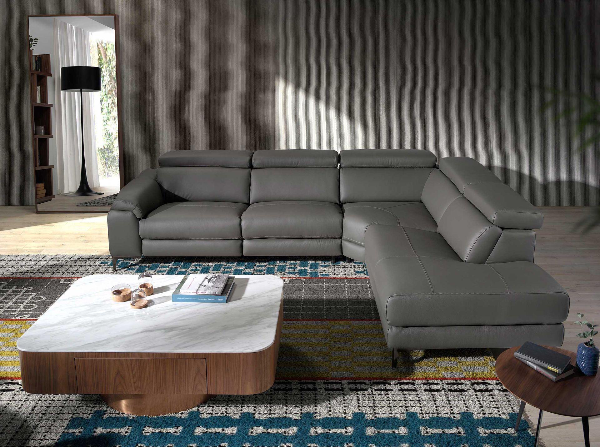 Rechteckiger Wandspiegel Nussbaum 3