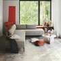 Vivica Schlafsofa Récamiere Rechts Velours Matt Beige 2