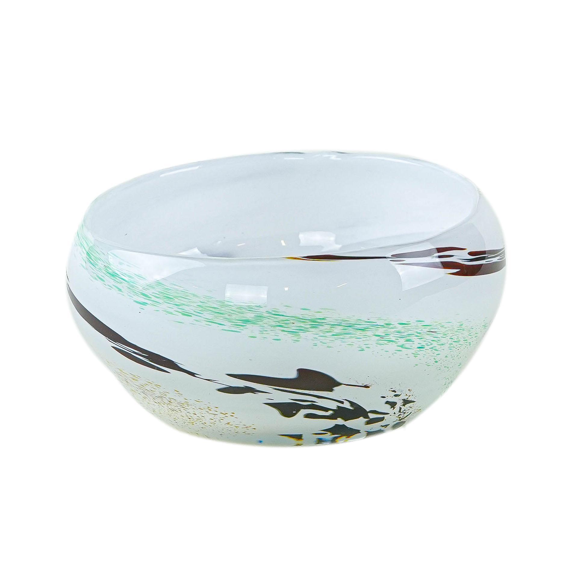 Glass bowl 1970s 0