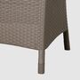 Outdoor-Armlehnstuhl Polyrattan 1