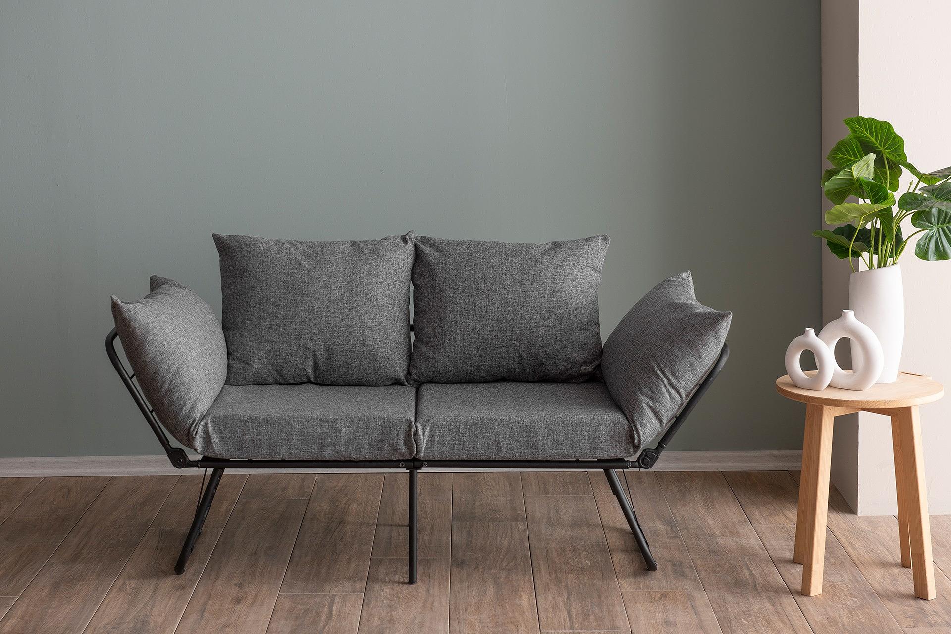 Viper Sofa 2-Sitzer Hellgrau 0