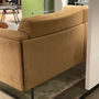 8 Sofa 2-Sitzer Textil Metall Braun 8