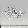 Flash Deckenleuchte Acrylglas Eisen 5-flammig 0