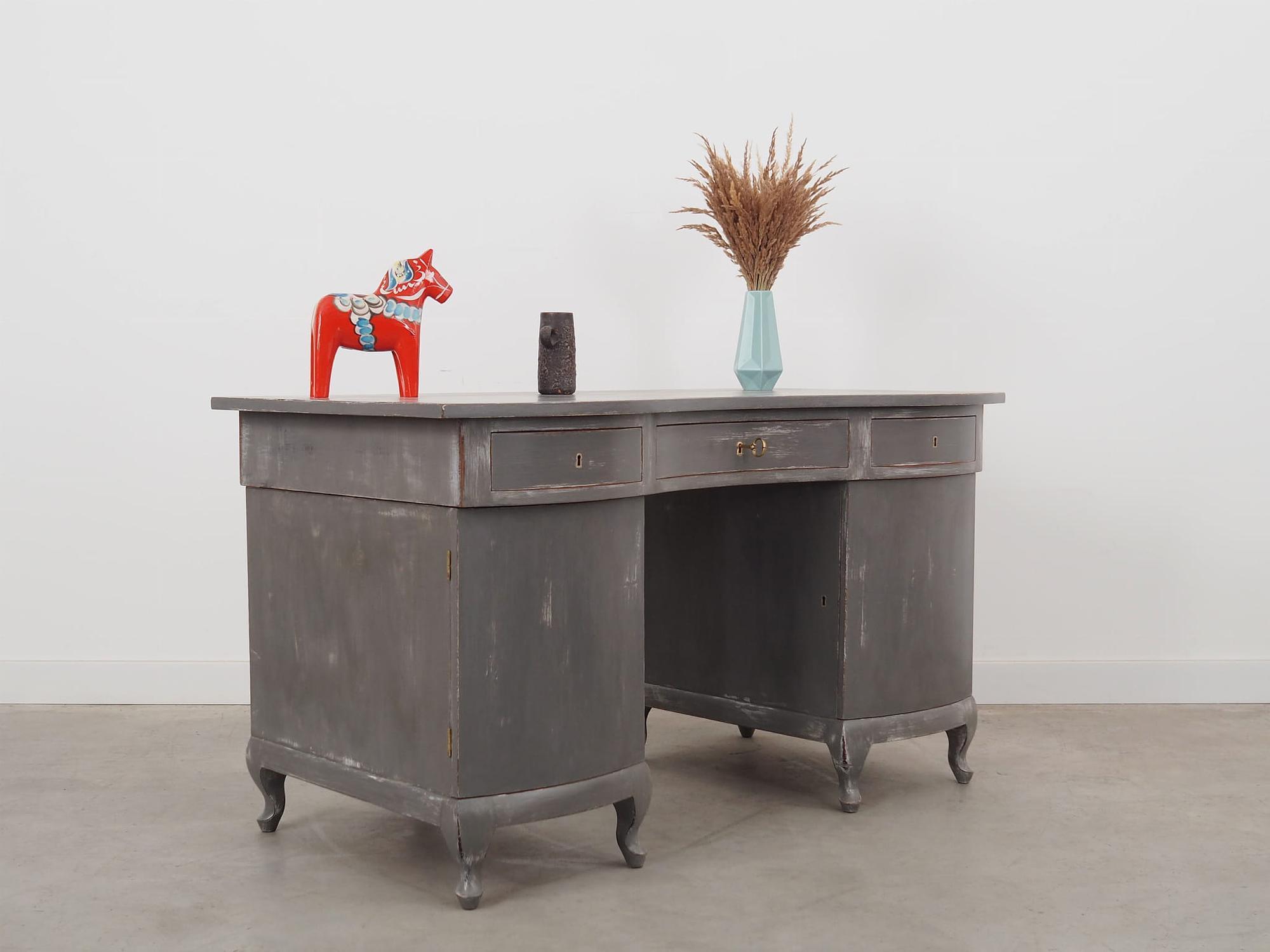 Mahogany Schreibtisch 1960 Jahre 5