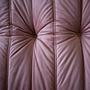 Togo Pouf Velluto Rosa Perla 3