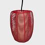 Pendant lamp Plastic Red 3
