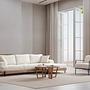 Eti Corner Sofa Right White 3