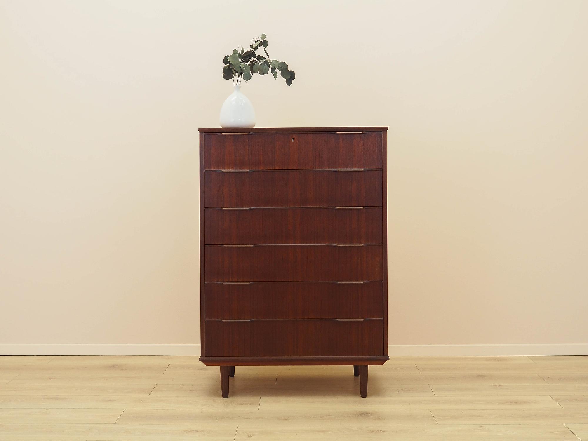 Teak chest of drawers 1970s 1