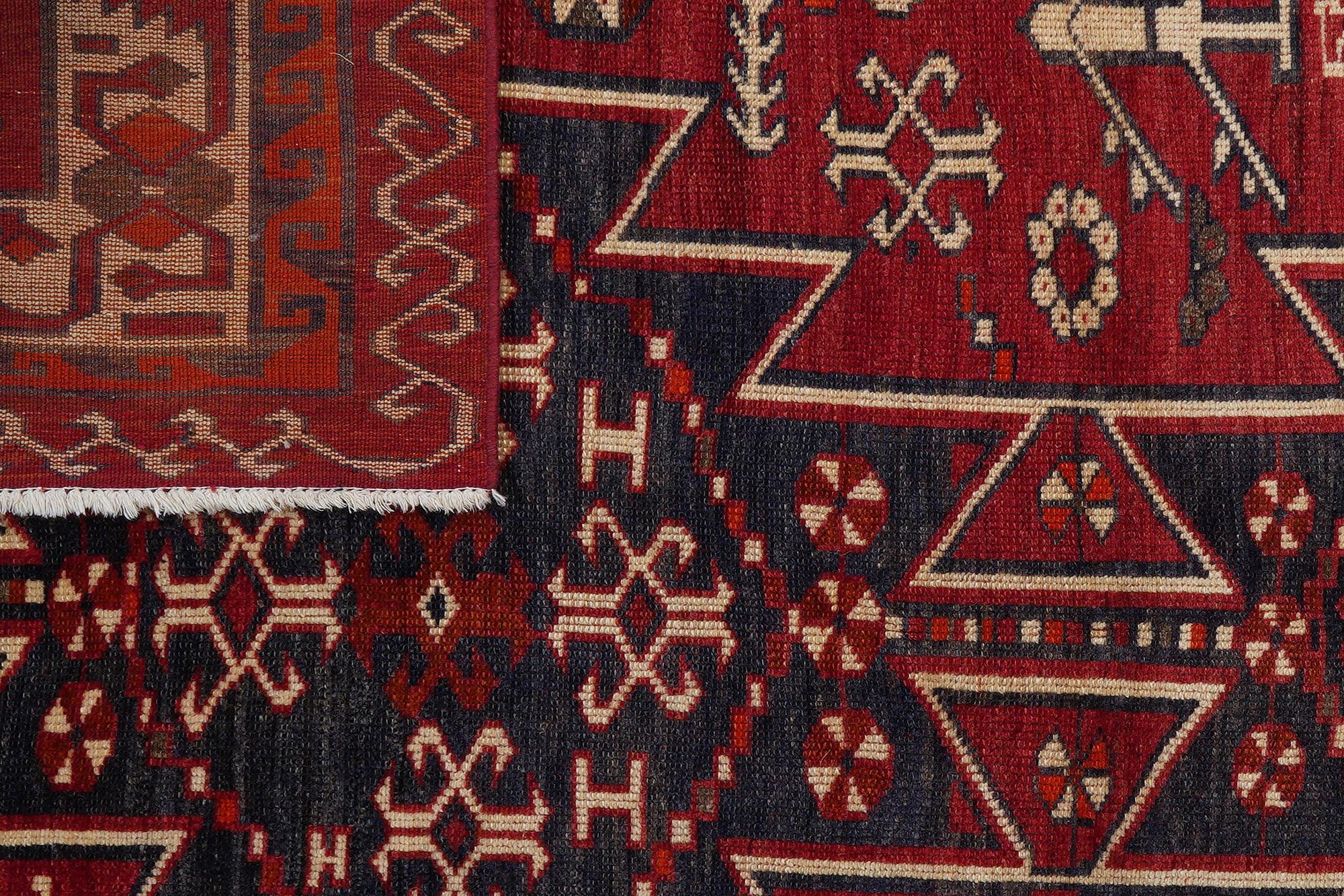Heritage Varshan Carpet Wool Red 5