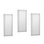 3x Mini Mirror Transparent 7