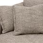 Corner Sofa Harper 3-Seater Right Light Brown 8