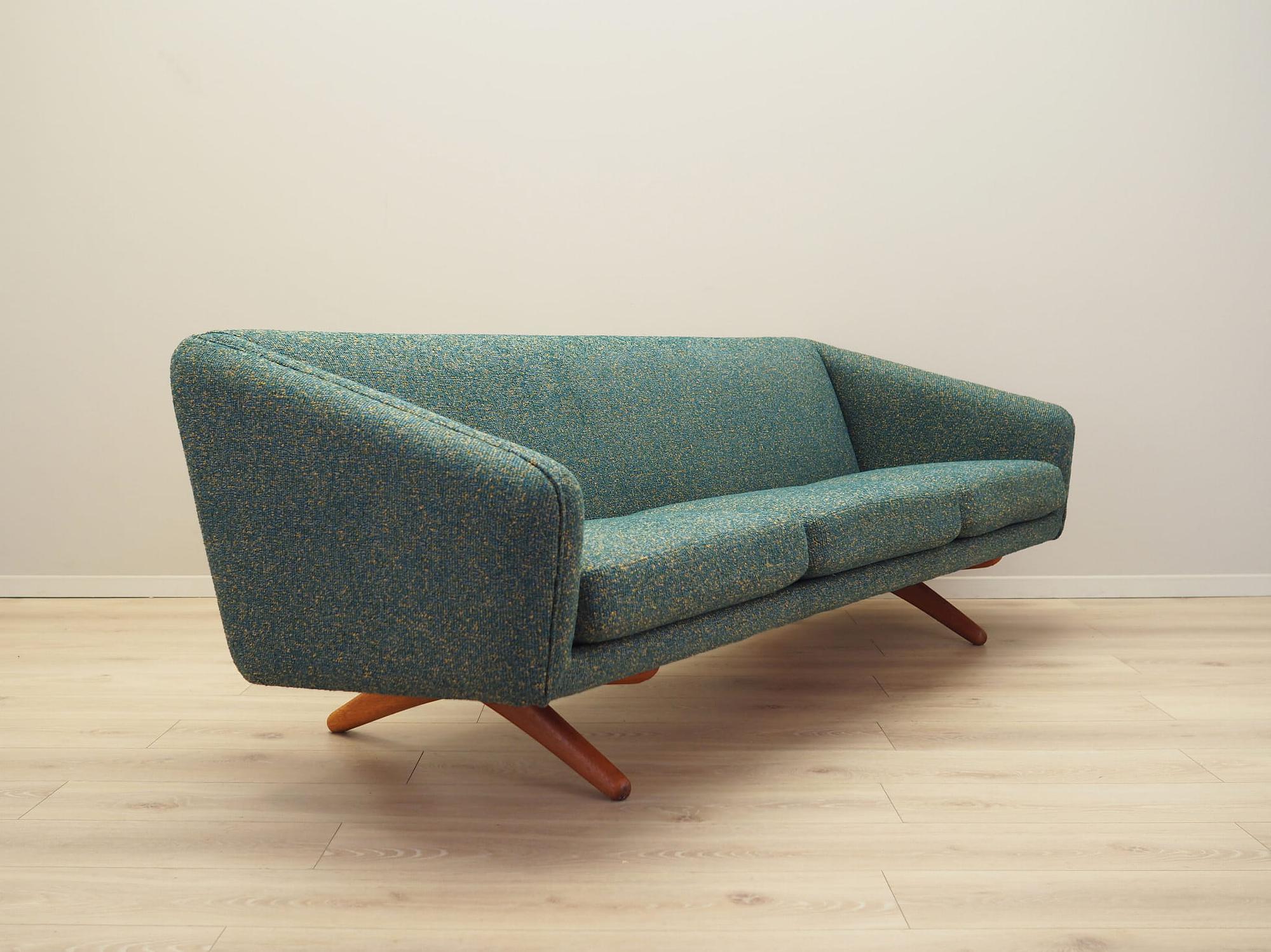 Modell ML-90 3-Sitzer Sofa Grün 1960er Jahre 5