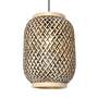 Eva Pendant Lamp Wood Black 1