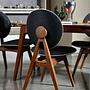 Touch Dining table set 5-piece. Linen Anthracite 2