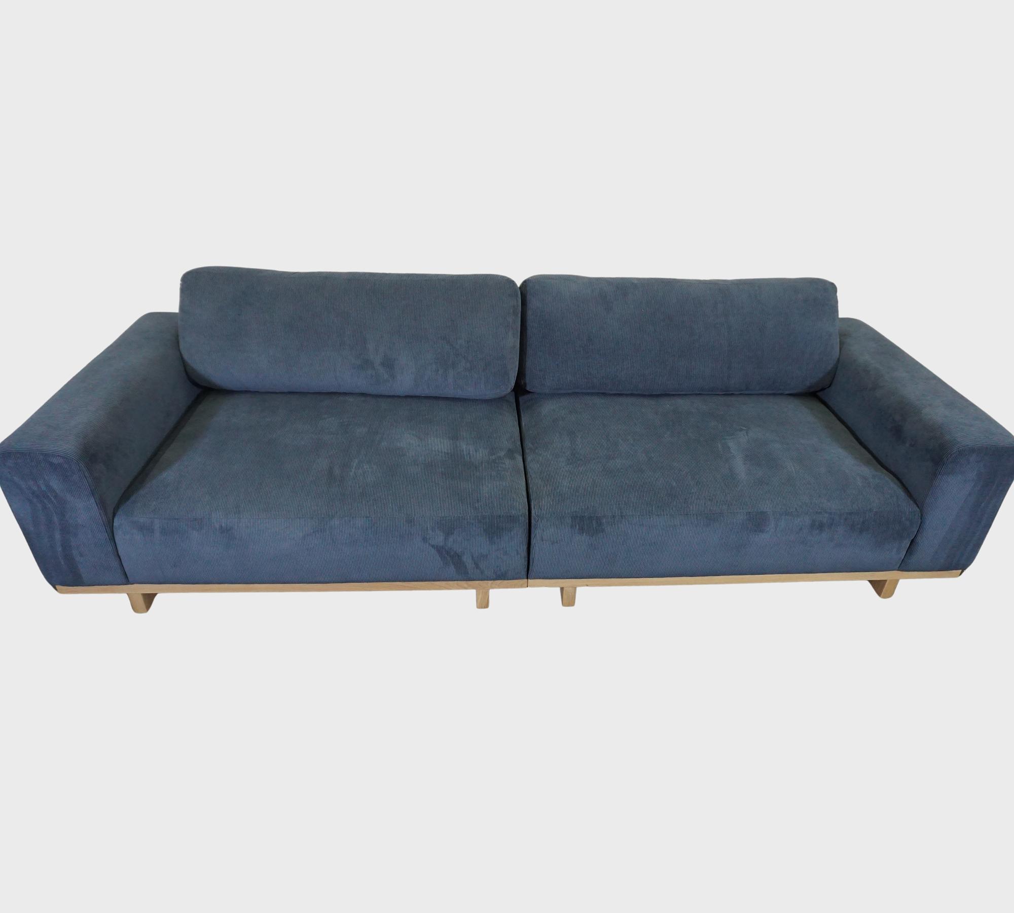 Aya Sofa 3,5-Sitzer Sorrento Steel Blue 6