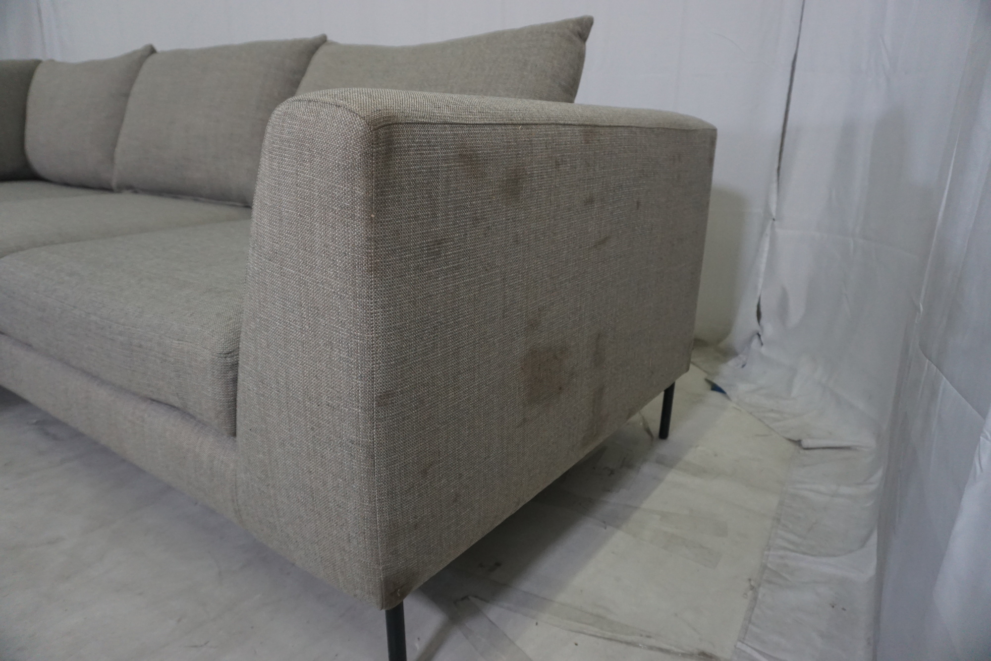 Noa Sofa Récamiere Links Vega Sand Dune 6