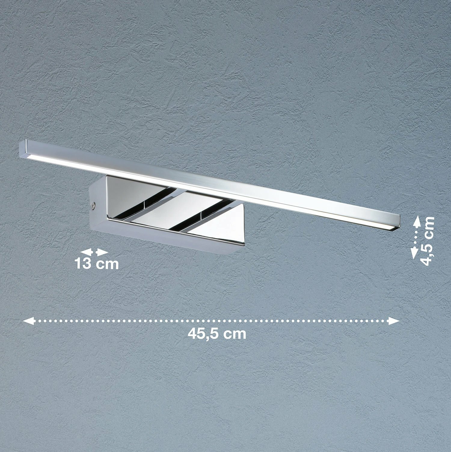 LED-Wandleuchte 1-flammig Acryl Metall Weiß 1