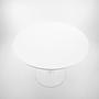Dining table White 92cm by Knoll International 1