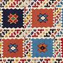 Kilim Gashgai Teppich Mehrfarbig 4