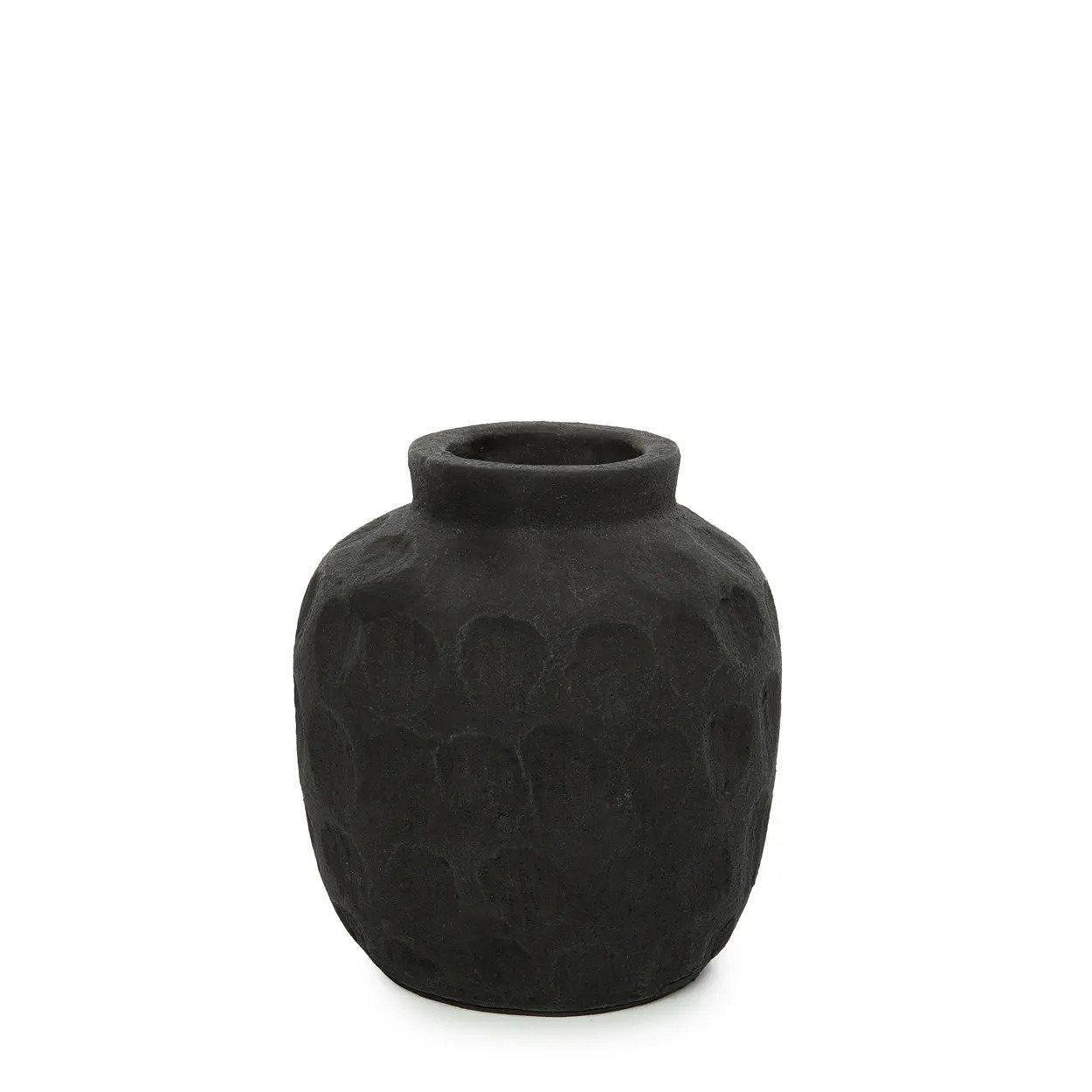 Trendy Vase Schwarz 0