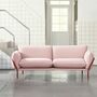 Holder Sofa 3-Sitzer Forest Rosa 0