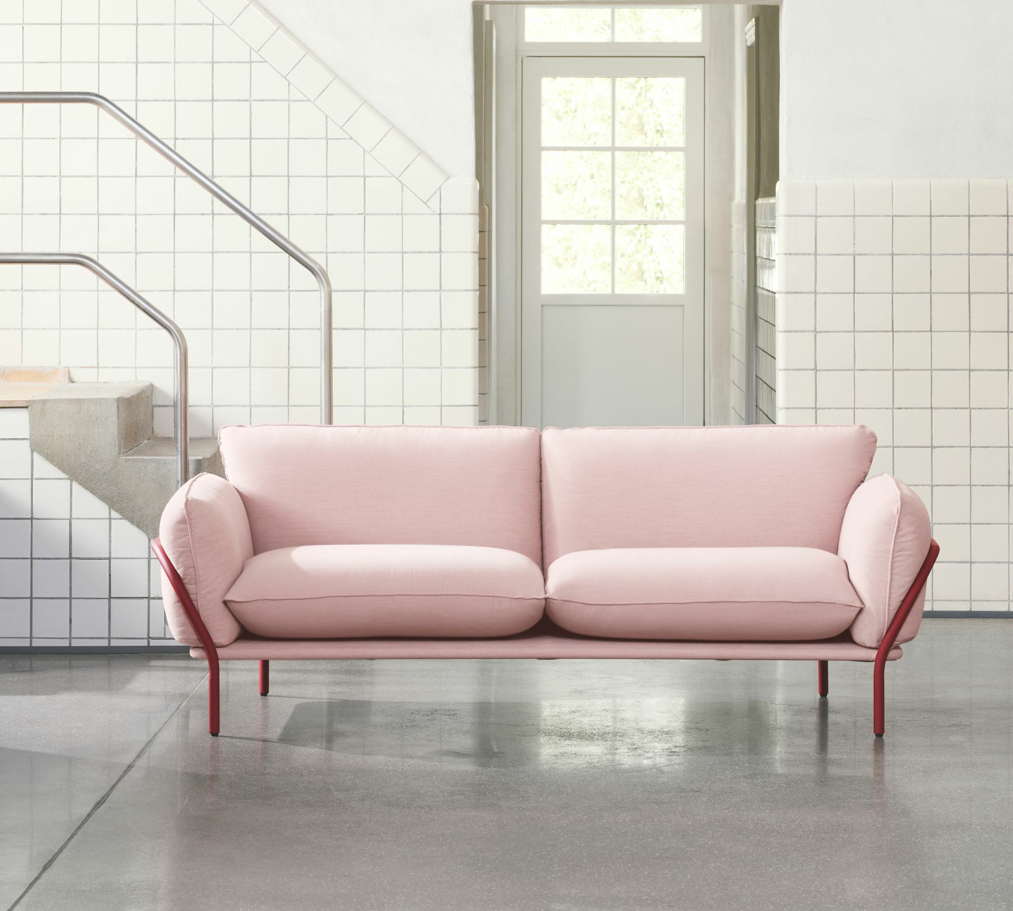 Holder Sofa 3-Sitzer Forest Rosa 0