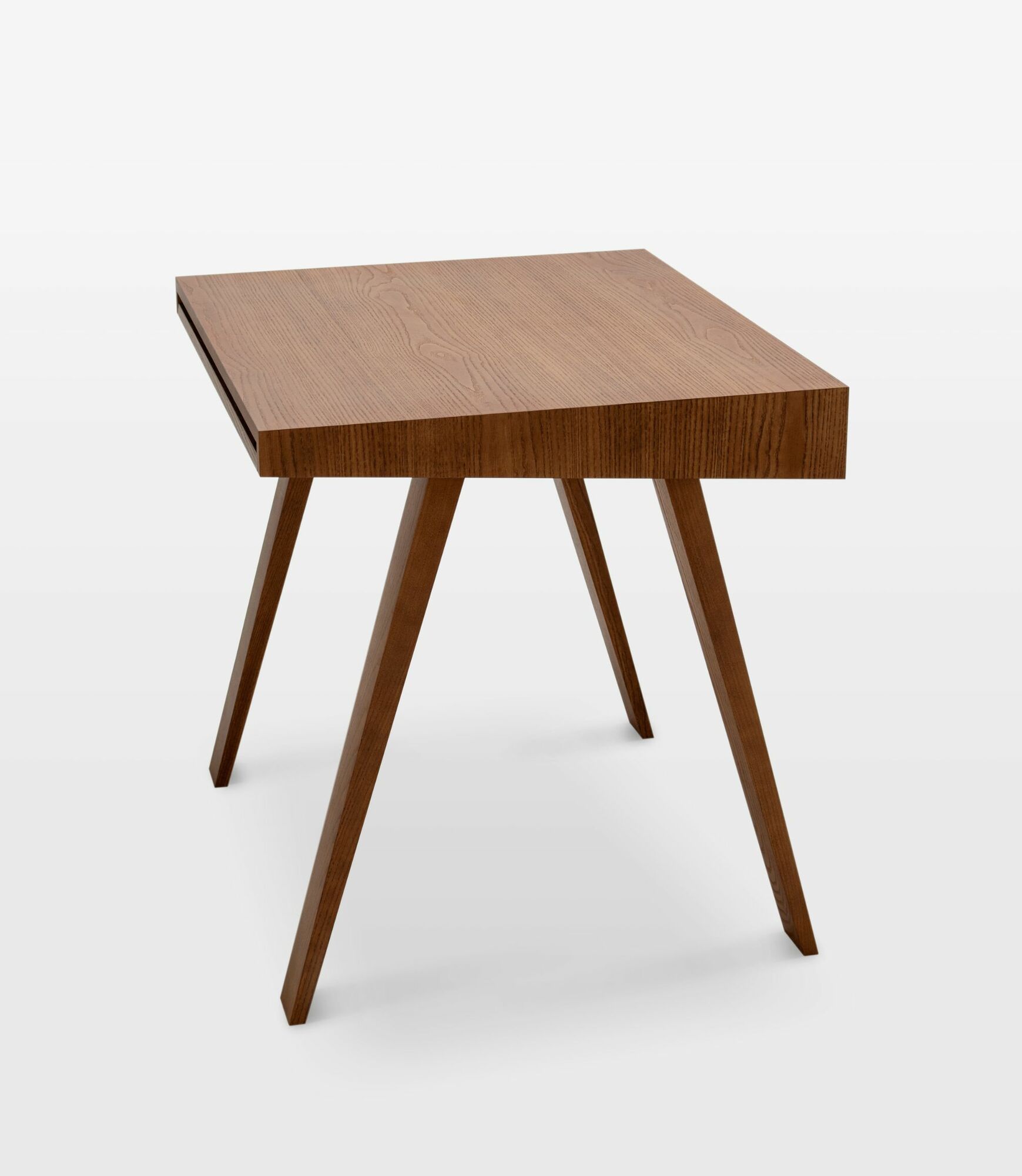 Schreibtisch 4.9 Eschenholz lackiert Braun 5