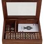 Churchill Spiele-Set mit Domino, Würfeln und Spielkarten
 0