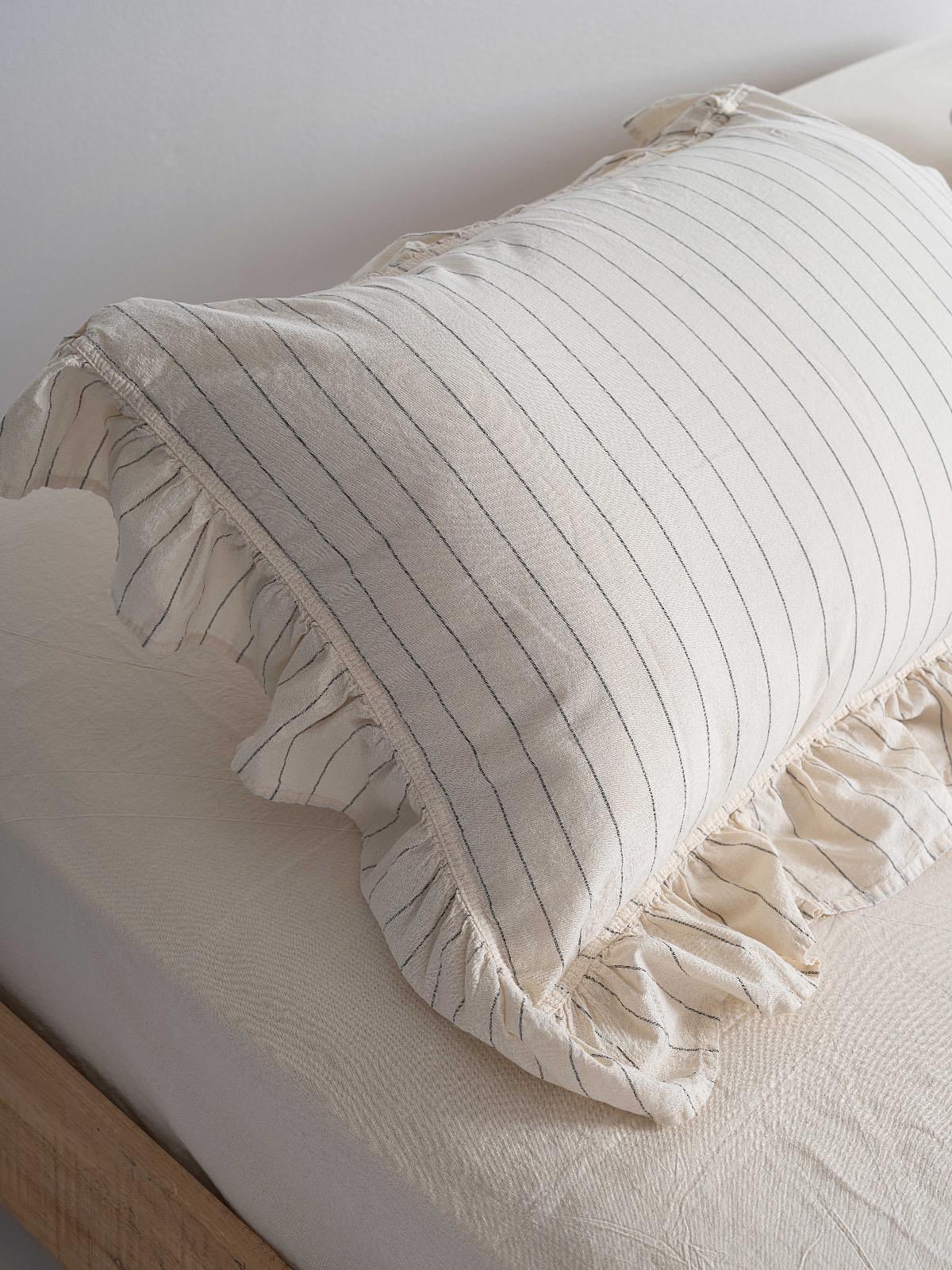 Bed linen set Cotton White 220x240 cm 7