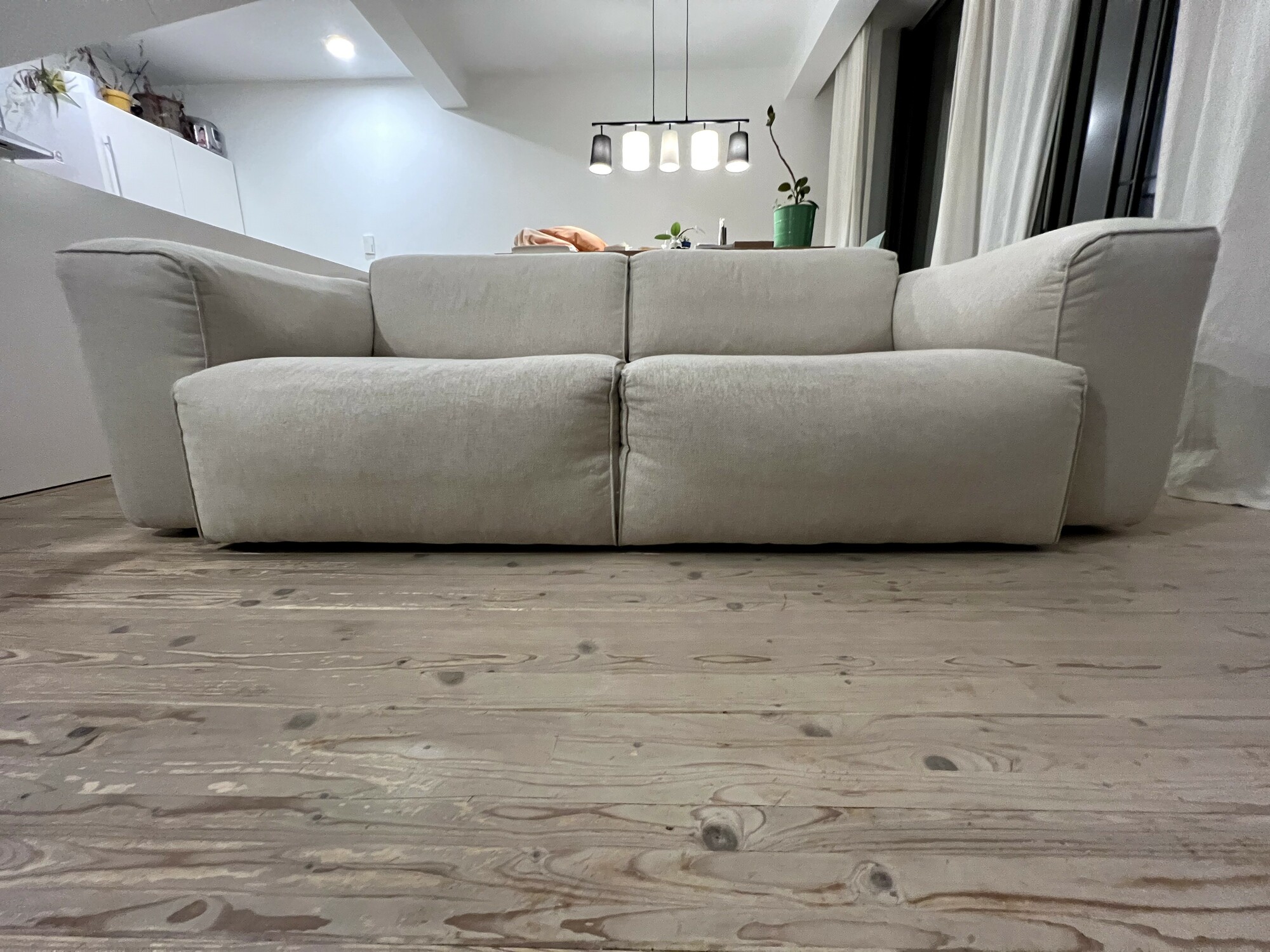 Hudson Sofa 2-Sitzer Textil Beige 7