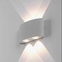 LED-Wandleuchte Carlo II Aluminium Flammenanzahl: 4 0