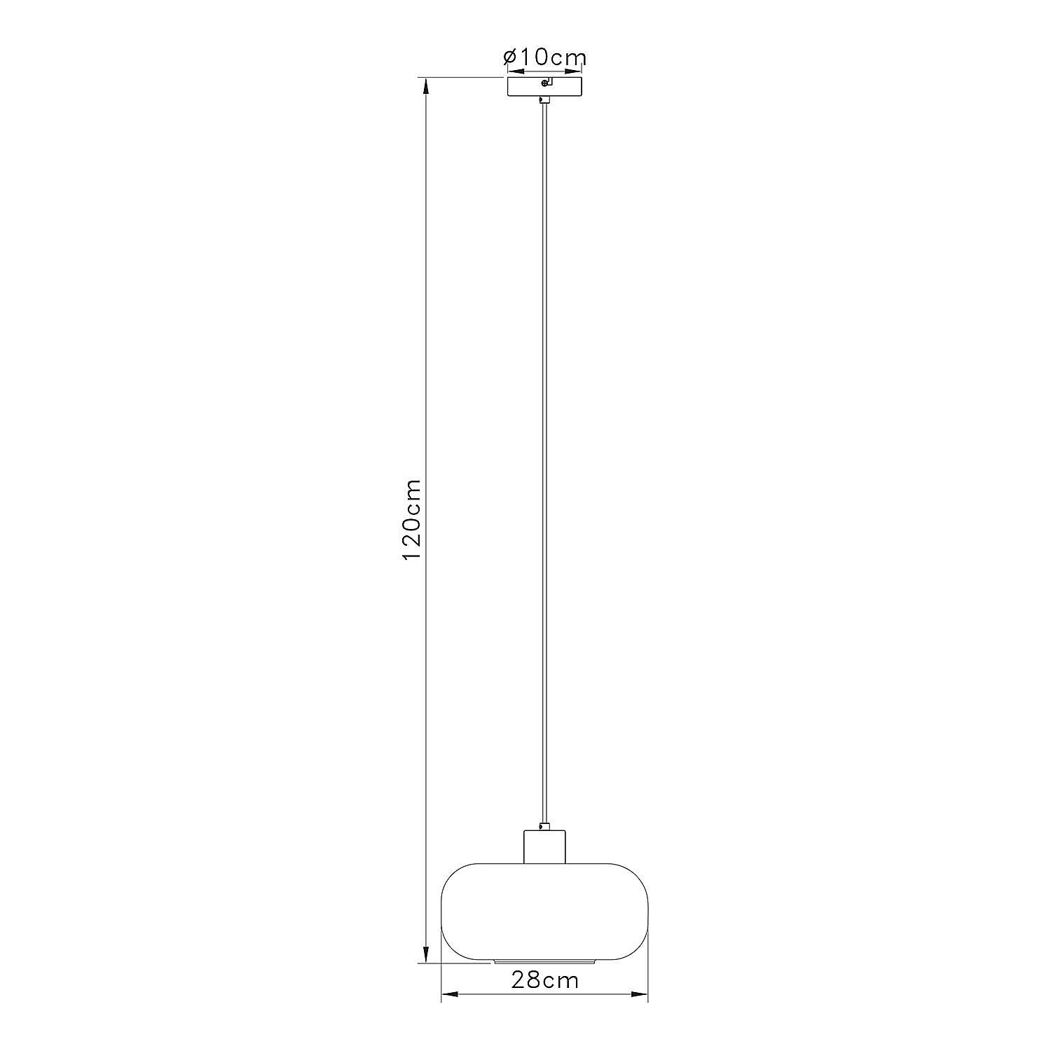 Pendant lamp Giuseppe Colored glass Iron Gray 4