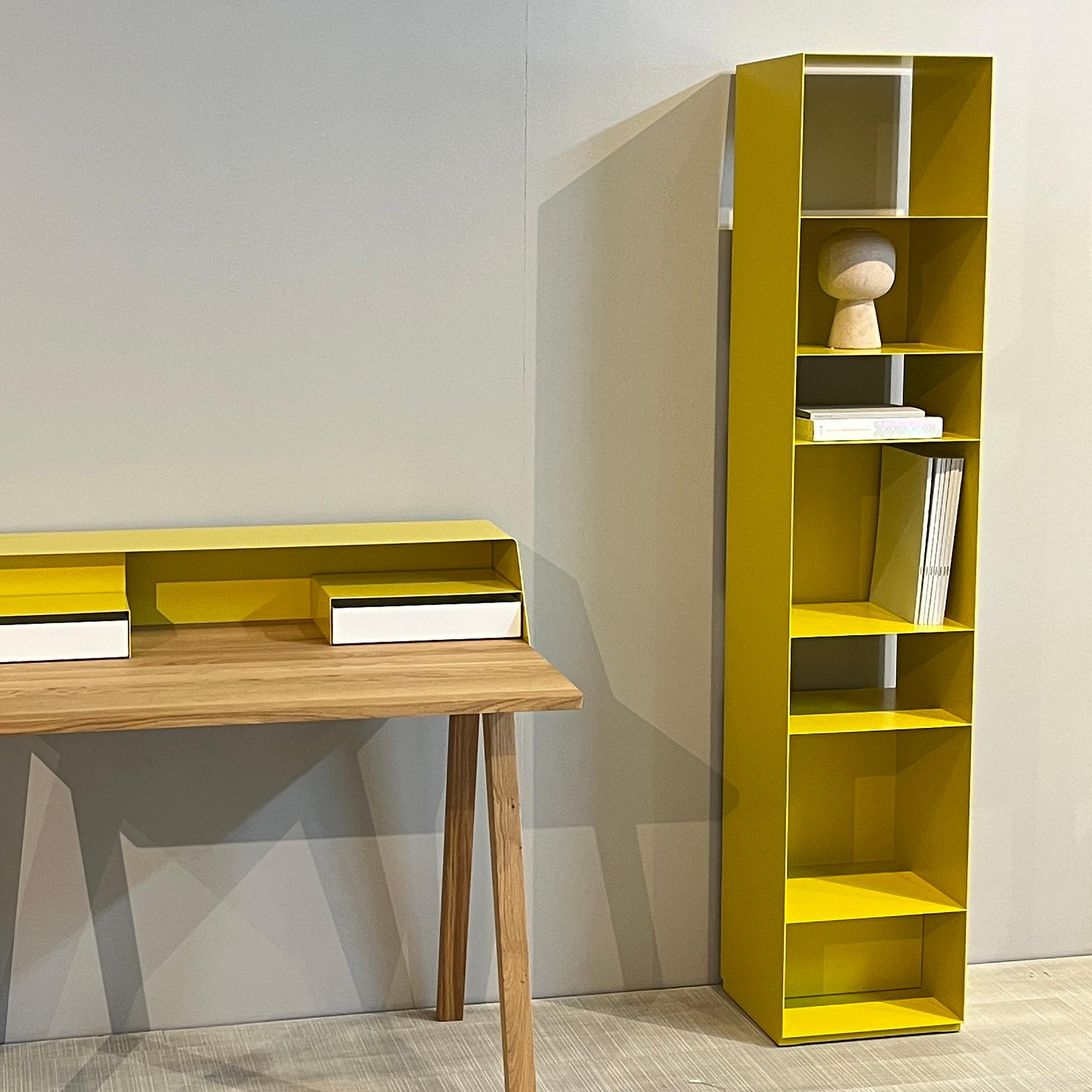 Unit U1-1 Shelving Unit Steel Lemon Yellow 0