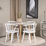 Plaza Dining Table White Ø 100cm 5