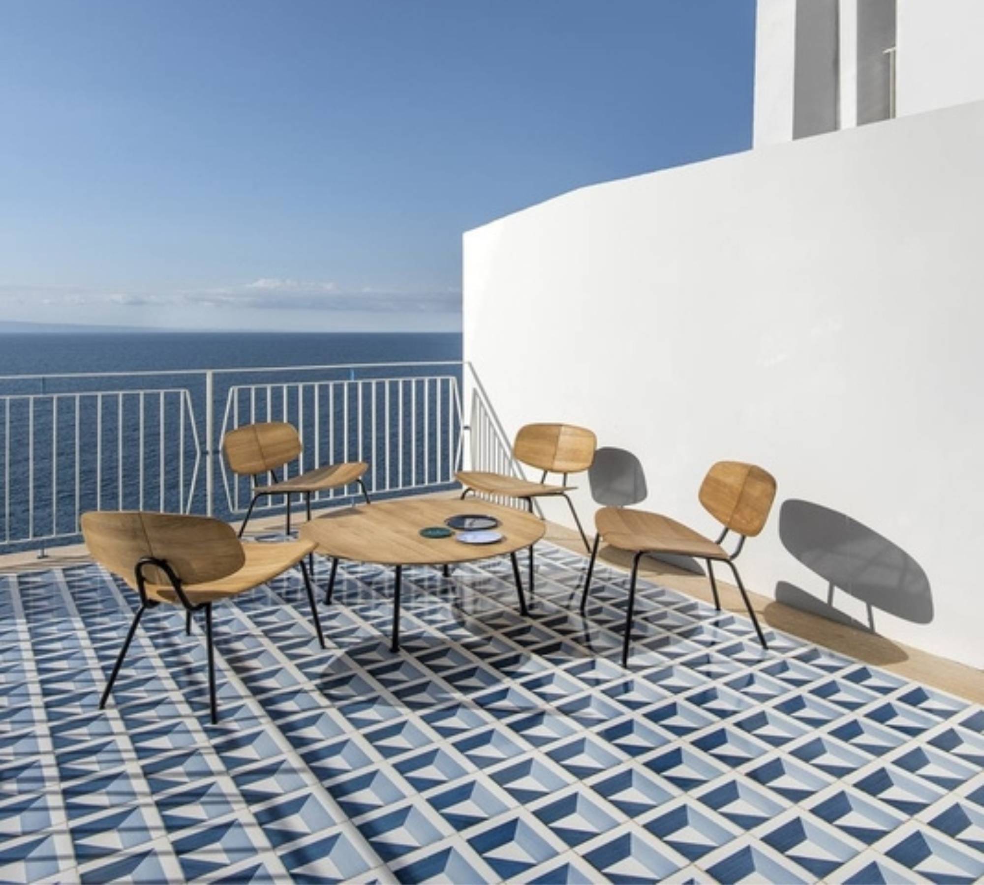 Agave Lounge Sessel Braun 7