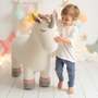Unicorn Maxi Plush Toy Cotton Wood White 4
